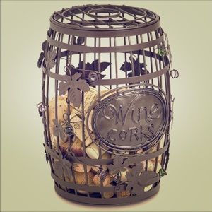Wine Barrel Cork Cage